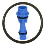 Clack Injector - V3010 1F - Blue - Includes Injector Cap O-Ring Seal