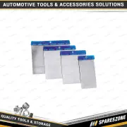 4 Pcs PK Tool Metal Scraper Set - Include 50mm 80mm 100mm 120mm Putty Spreader