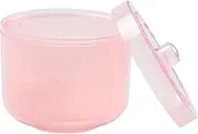 [Lpsdssre] Nail Tool Box, Professional Manicure Case, Clear Nail Storage Box, Portable, Easy to Clean, 9x8cm, Pink, White, for Home Salon Cosmetology, Pink, Refer to description, Unisex