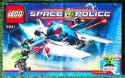 Lego Set Space Police #5981 Instuction Manual (only)