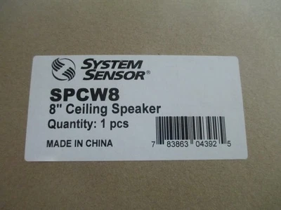 System Sensor SPCW8 Ceiling Speaker NEW!