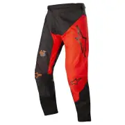 Racer Supermatic Pants Black Bright Red