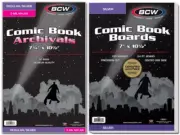 500 BCW Silver Age Comic Book Archivals 2 Mil Mylar Bags and Boards