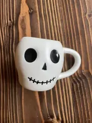 2023 Target Spritz Halloween Skeleton Skull Stoneware 12oz Mug NEW Hyde & Eek!