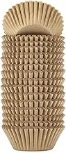 Mini Natural Muffin Wrappers Cupcake Liners, Baking Cups Paper, 400 Pack