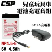 在飛比找ETMall東森購物網優惠-(YUASA電池+充電器) YUASA NP4.5-6+6V