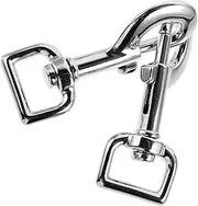 BESPORTBLE 2pcs Metal Snap Hooks for Dog Leash Thick Canvas Dog Slip Lead Pet Leash Buckle