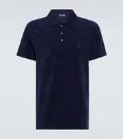 [Vilebrequin] Vilebrequin Phoenix terry toweling polo shirt AU 87 blue
