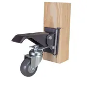 Workbench Caster Kit Set 2-1/2", 600lbs, 4PK Quick Release Plate,Retractable