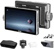 VILTROX DC-A1 with Battery Kit,7" 2800nit Ultra-Bright Touchscreen Camera Field Monitor, 4K HDMI Input/Output, 1920x1080 FHD, DSLR External Monitor with Cooling Fan, Sunshade Hood,3D LUT