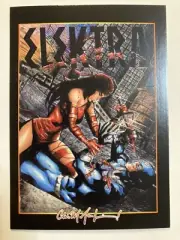 ELEKTRA VS BULLSEYE DAREDEVIL Sketch Card Print Signed by Chris McJunkin NEW