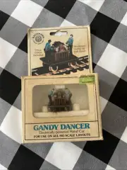 Bachmann 46223 HO Scale Gandy Dancer Operating Hand Car KEN