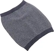 Cashmere Waist Brace Elastic Support Belt for Fitness Kidney Warmer Lightweight Comfortable for Gym for Lumbar Support Cold Weather Relief Grey