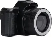 2K Digital Camera for Photography, 48MP Vlogging Camera, Double Lens, 2 Inch HD Screen, 16X Zoom Compact Travel Camera for Teens Adult Beginner (Black)