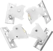 Alipis 2 Sets Roman Blinds Cord Lock and Shade Pulley Lock for Indoor Window Blinds Easy Installation Secure Control Sleek Design