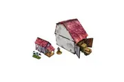 Bolt Action: Pre-painted WWII - Normandy Coach House with Chicken Coop