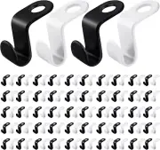 Clothes Hanger Connector Hooks Plastic Hanger Extender Clips Space Saving Hanger