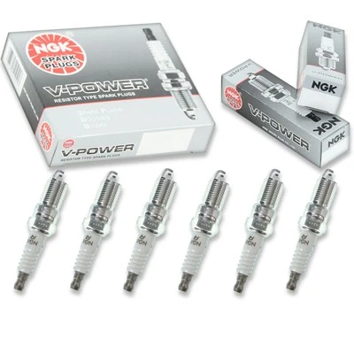 6 pcs NGK V-Power Spark Plugs for 2006-2007 Saturn Relay 3.9L V6 - Engine tk