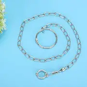 Stainless Steel Split Foot Chain Large Training Anklet Ring Birds Parrots