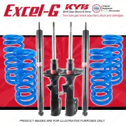 4x KYB EXCEL-G Shock Absorbers Coil Springs for HOLDEN Commodore VR VS Sedan V6