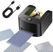 Semi-Automatic Card Dealer, Electronic Manual Card Dealer Machine 2 Decks, Built-in 1800mAh Rechargeable Card Dispenser with 360° Rotatable Base, for Blackjack UNO Casino Games