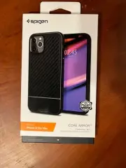 Spigen Core Armor Designed Case for iPhone 12 Pro Max (6.7") - Matte Black