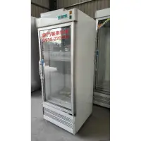 在飛比找蝦皮購物優惠-南門餐廚設備營業用全新宏美400l單門玻璃型冷藏冰箱