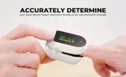 Fingertip Pulse Oximeter, with OLED Screen Auto Graph Display/Alarm and battery
