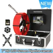 7 inch LCD Sewer 1080P Pipeline Inspection Camera Monitor with DVR Recording