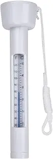 KKRAUS Pool Thermometer Floating Pool Accessories Easy to Read with String Shatter Resistant Water Temperature Thermometer for Swimming Pools Hot Spring Spas