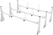 Trailer Ladder Rack Van Roof Ladder Rack 800 Lbs 56.7-63 Inch Adjustable