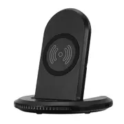 2-Coils 10W Qi Wireless Charger Fast Charging Stand Station Dock For iPhone X/8/Plus Samsung S8