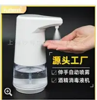 在飛比找樂天市場購物網優惠-自動手部消毒器【現貨】酒精噴霧器淨手器防疫專用全自動感應酒精