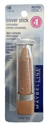 NEW Maybelline Cover Stick Corrector Concealer-145 DEEP BEIGE MEDIUM 2