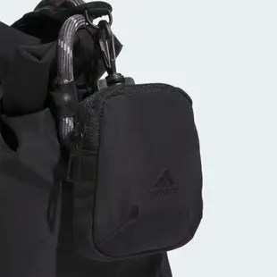 Adidas FAV Small Bag [IK4776] 小斜背包 束口包 拉繩 肩背 側背 休閒 附迷你袋 黑