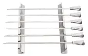ZenUrban 870007 Stainless Steel Kabob Skewer Set - 5 Pack