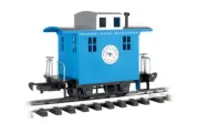 BACHMANN G SCALE 98086 - Lil Big Hauler - Blue Cupola Caboose
