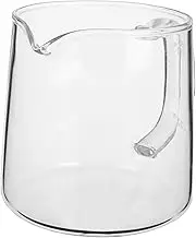 Alipis Borosilicate Glass Coffee Carafe Heat Resistant Hand Brewed Coffee Server for Home for Sharing with Friends Easy to Strength for Gatherings