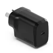 Cygnett PowerPlus 30W USB-C PD GaN Fast Wall Charger -Black(CY4737PDWCH),Portable,Best for iPhone,Samsung's PPS USB-C Devices, 2 Years Warranty CY4737PDWCH