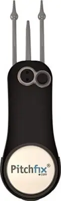 Pitchfix Fusion 2.5 Pin Golf Divot Tool - Black