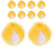 Homoyoyo 10pcs Washing Hair Removal and Cleaning Balls Washing Machine Balls Clothing Washing Balls Lint Remover Laundry Cleaning Balls Lint Hair Catcher Clothes Cleaning Ball Nylon