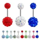 Body Piercing Jewelry Navel Ring Belly Button Ring Belly Bar Stainless Steel