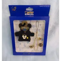 在飛比找Yahoo!奇摩拍賣優惠-全新 日本迪士尼樂園 達菲熊吊飾專用衣服組 黑色帽T 雪莉玫