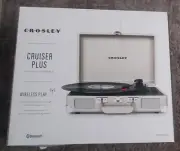 Crosley® Cruiser Plus Portable Turntable Wireless Play Bluetooth®