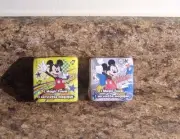 Disney Mickey Mouse Rock Star Magic Towel Washcloth LOT of 2 NEW