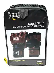 Everlast Everstrike Multi-Purpose Gloves Size M/L Black/Red Boxing Evercool
