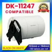 Compatible Brother DK-11247 White Shipping Labels 103mm x 164mm QL-1100 QL-1050