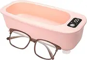 FmtwPhn Ultrasonic Jewelry Cleaner Machine, Powerful Ultrasonic Scrubber Glasses Cleaner Machine, Small Electric Jewelry Cleaner Ultrasonic Cleaning Machine for Glasses Jewelry Braces Watches