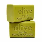 2x 200g Plant Oil Soap Olive Scent Pure Natural Vegetable Base Bar Australian Or