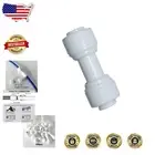 Food-Grade Straight Union Connector - 100 Pieces for Reverse Osmosis Systems